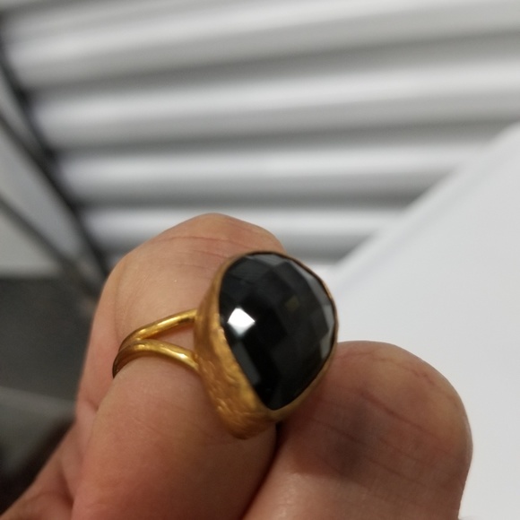 Moroccan RING,24K PLATED. - Picture 2 of 5
